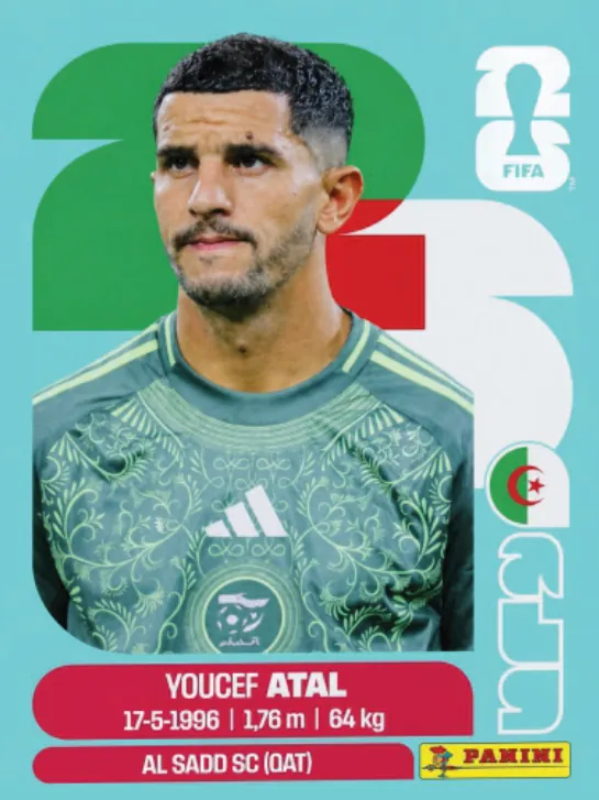 Figurinha ALG4 — Argélia