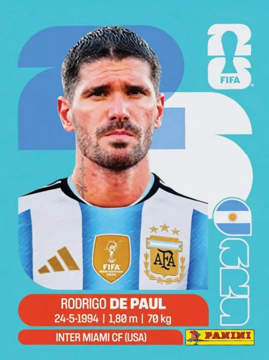 Figurinha ARG10 — Argentina
