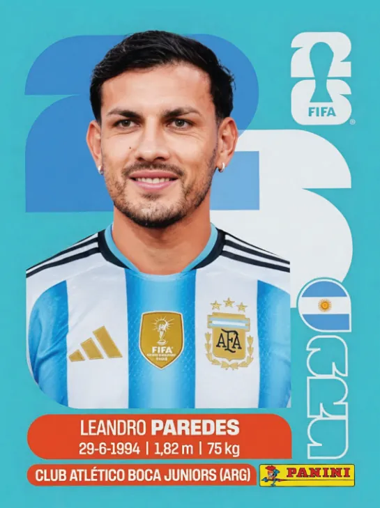 Figurinha ARG12 — Argentina