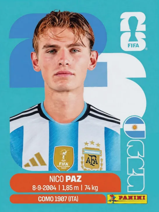 Figurinha ARG14 — Argentina