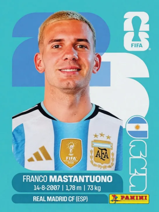 Figurinha ARG15 — Argentina