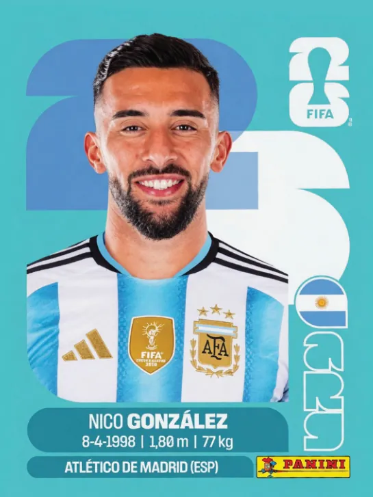Figurinha ARG16 — Argentina