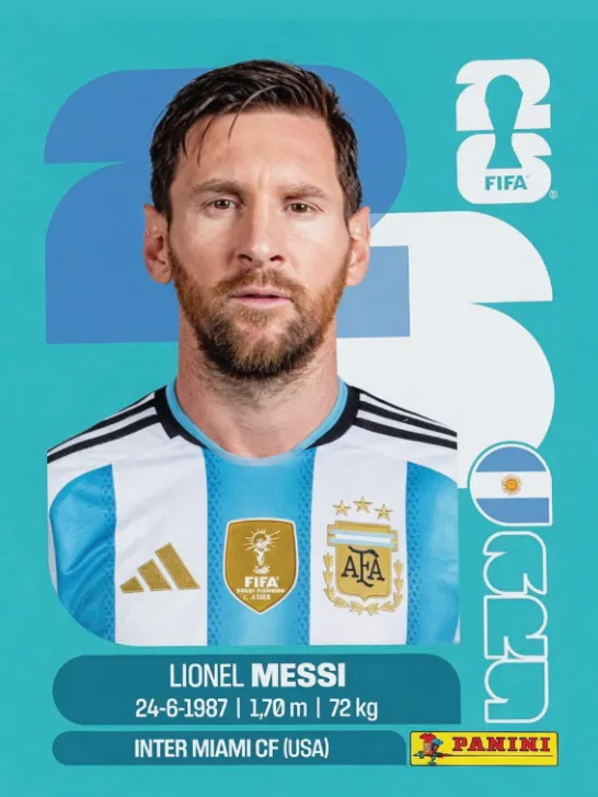 Figurinha ARG17 — Argentina