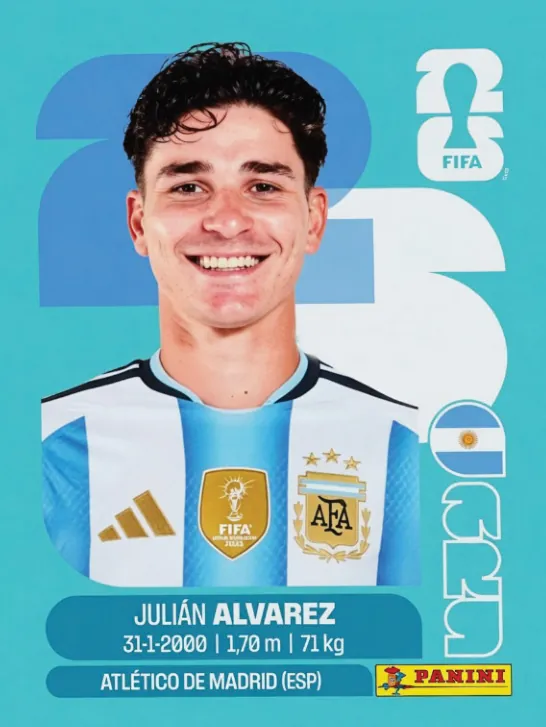Figurinha ARG19 — Argentina