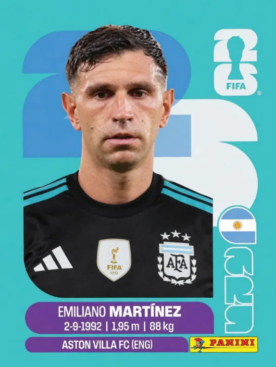 Figurinha ARG2 — Argentina