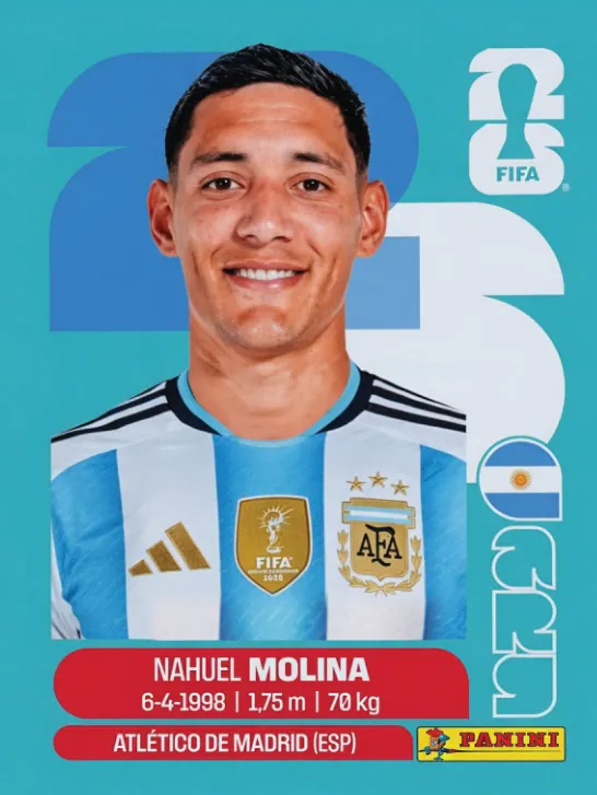 Figurinha ARG3 — Argentina