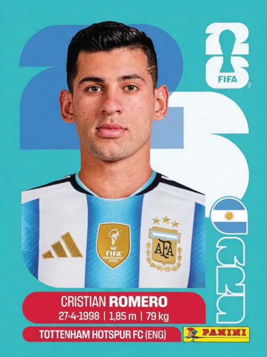 Figurinha ARG4 — Argentina