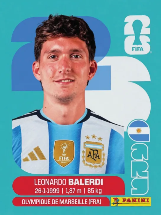 Figurinha ARG7 — Argentina