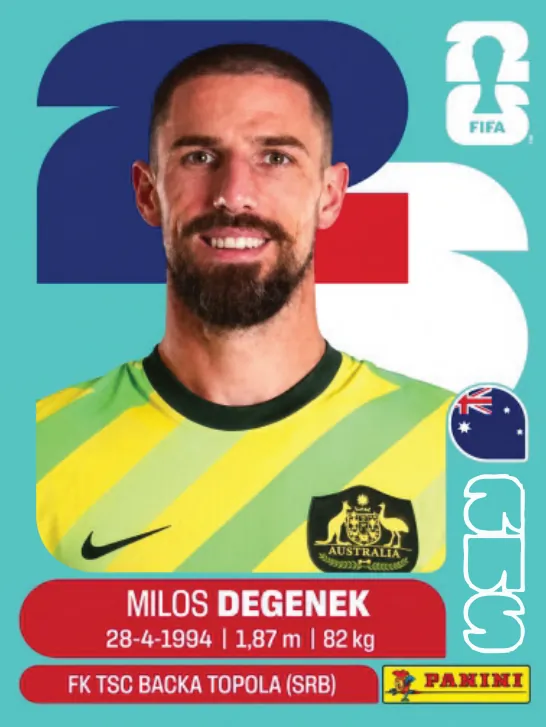 Figurinha AUS10 — Austrália