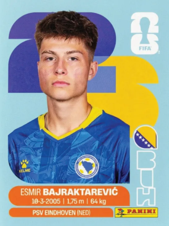 Figurinha BIH15 — Bósnia e Herzegovina