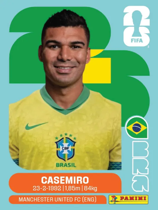 Figurinha BRA10 — Brasil