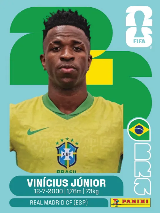 Figurinha BRA14 — Brasil