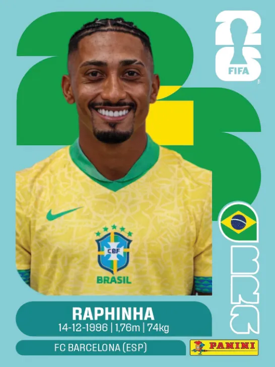 Figurinha BRA19 — Brasil
