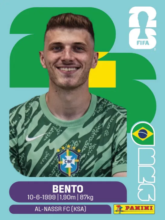 Figurinha BRA3 — Brasil