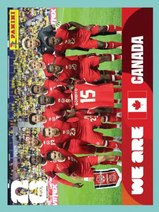 Figurinha CAN13 — Canadá