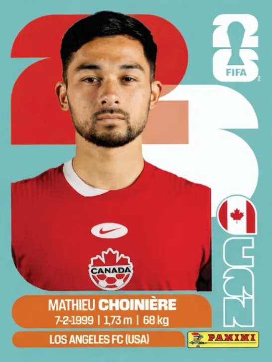 Figurinha CAN15 — Canadá