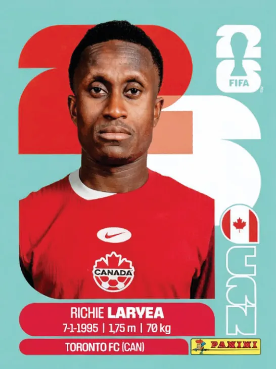 Figurinha CAN6 — Canadá