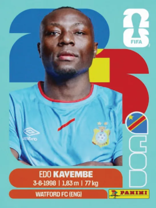 Figurinha COD10 — RD Congo