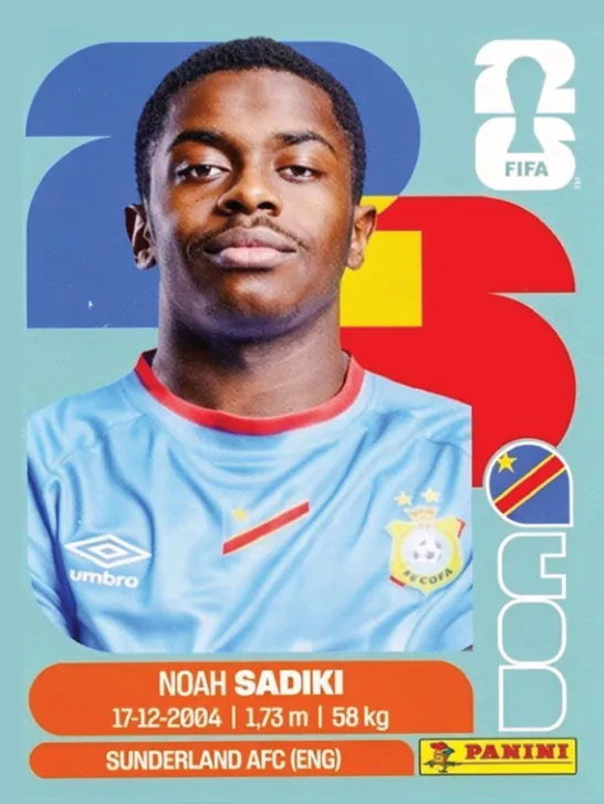 Figurinha COD12 — RD Congo