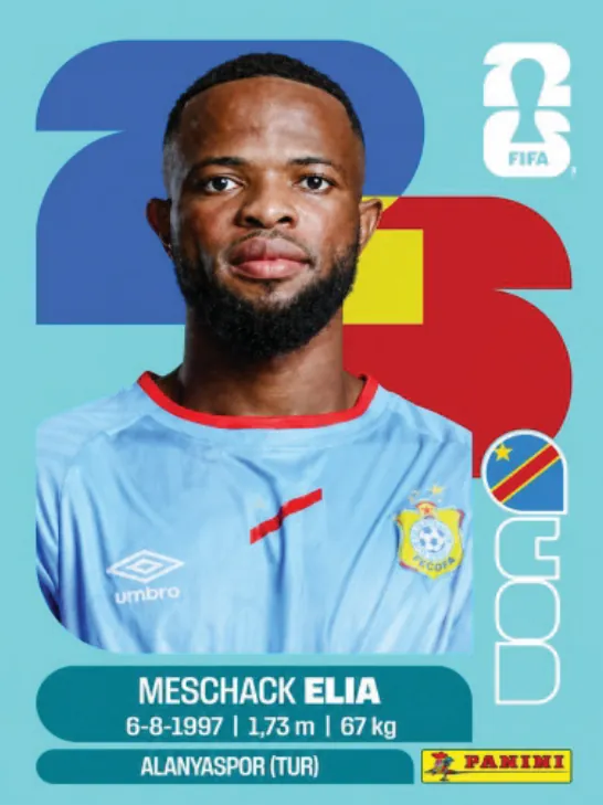 Figurinha COD15 — RD Congo