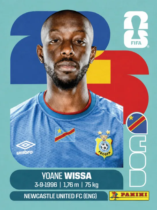 Figurinha COD16 — RD Congo