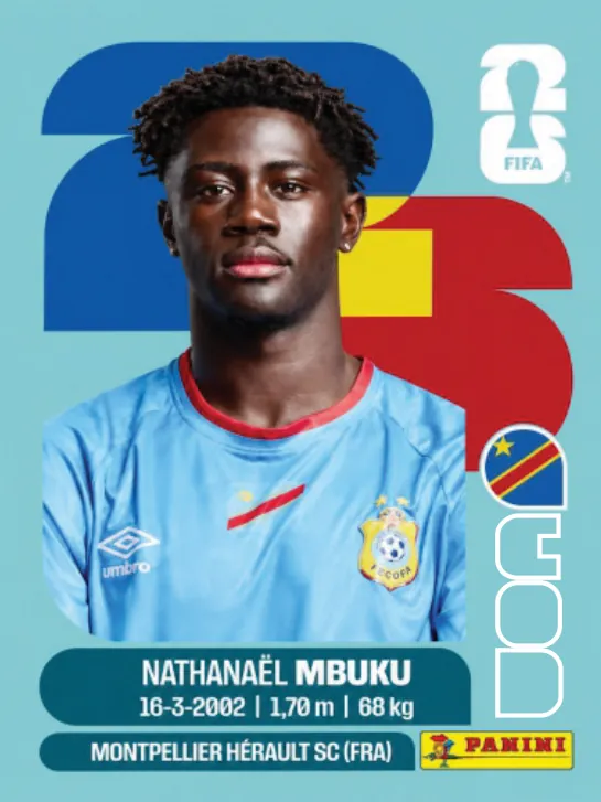 Figurinha COD20 — RD Congo