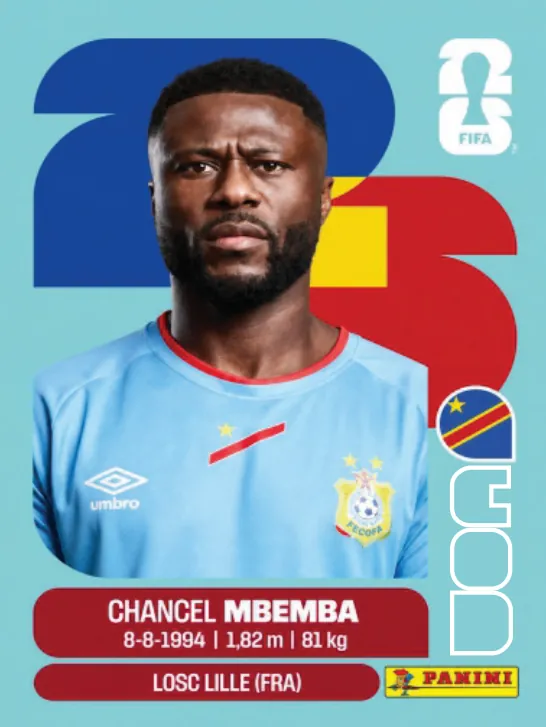 Figurinha COD6 — RD Congo