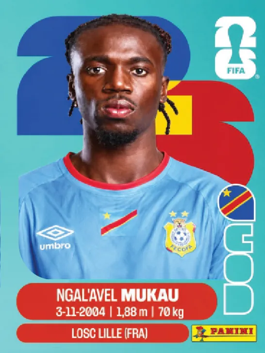 Figurinha COD9 — RD Congo