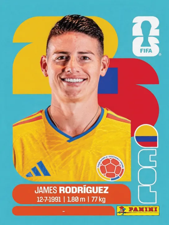 Figurinha COL14 — Colômbia