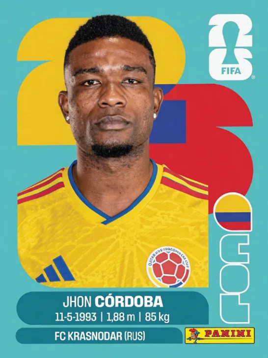 Figurinha COL18 — Colômbia