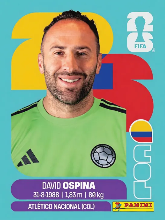 Figurinha COL3 — Colômbia