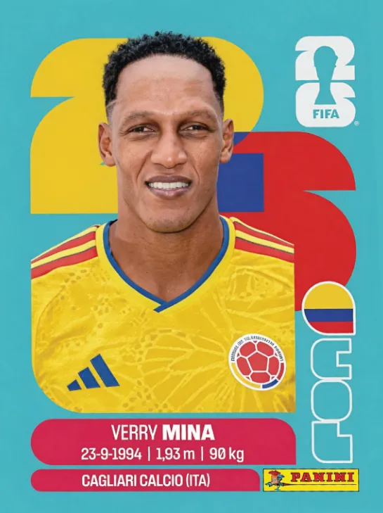 Figurinha COL5 — Colômbia