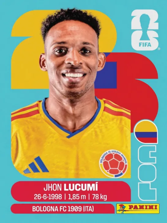 Figurinha COL8 — Colômbia