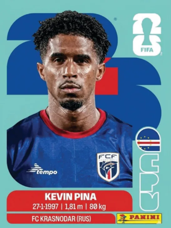 Figurinha CPV10 — Cabo Verde