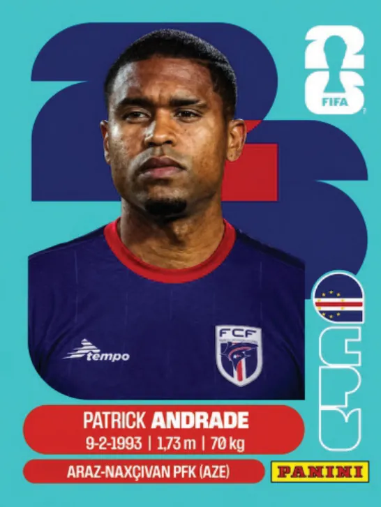 Figurinha CPV11 — Cabo Verde