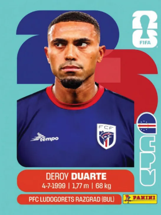 Figurinha CPV14 — Cabo Verde