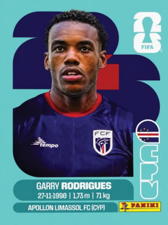 Figurinha CPV15 — Cabo Verde
