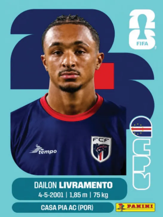 Figurinha CPV18 — Cabo Verde