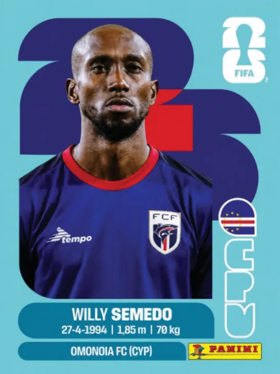 Figurinha CPV19 — Cabo Verde