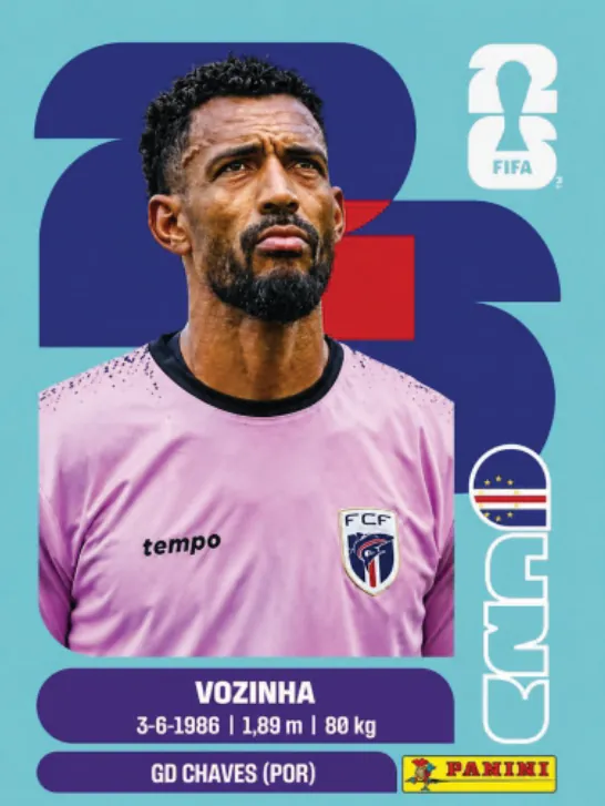 Figurinha CPV2 — Cabo Verde