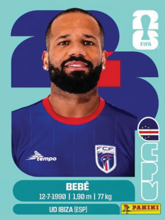 Figurinha CPV20 — Cabo Verde