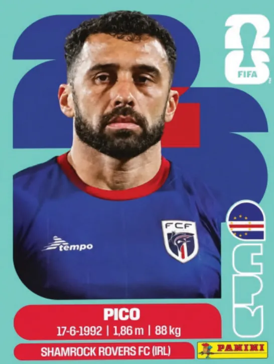 Figurinha CPV4 — Cabo Verde