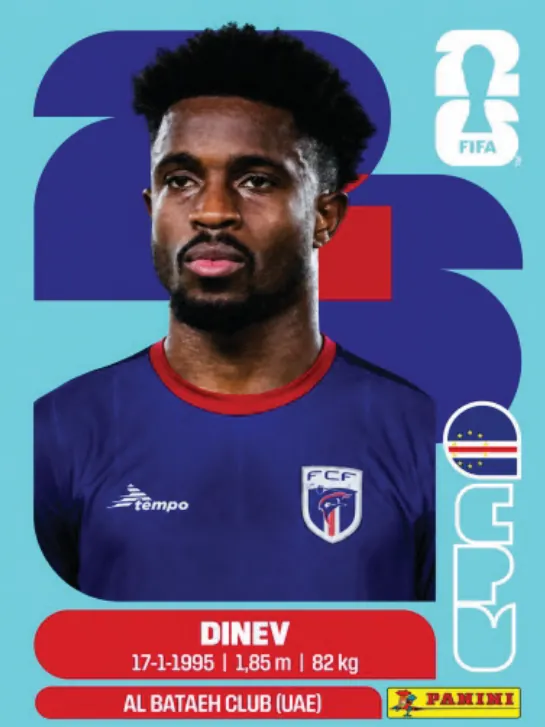 Figurinha CPV5 — Cabo Verde