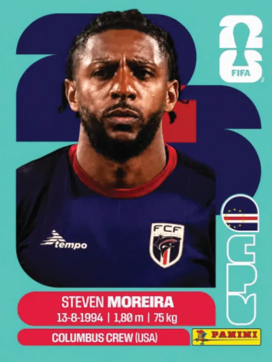 Figurinha CPV6 — Cabo Verde