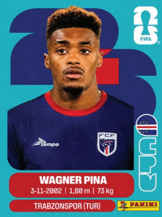 Figurinha CPV7 — Cabo Verde
