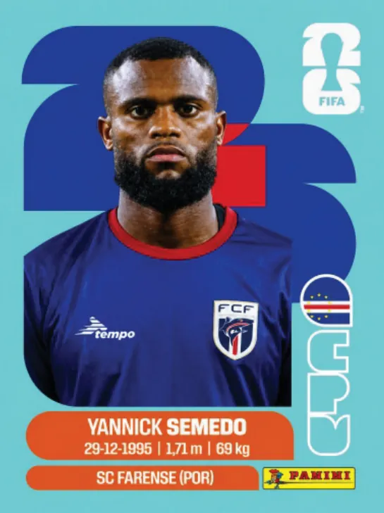 Figurinha CPV9 — Cabo Verde