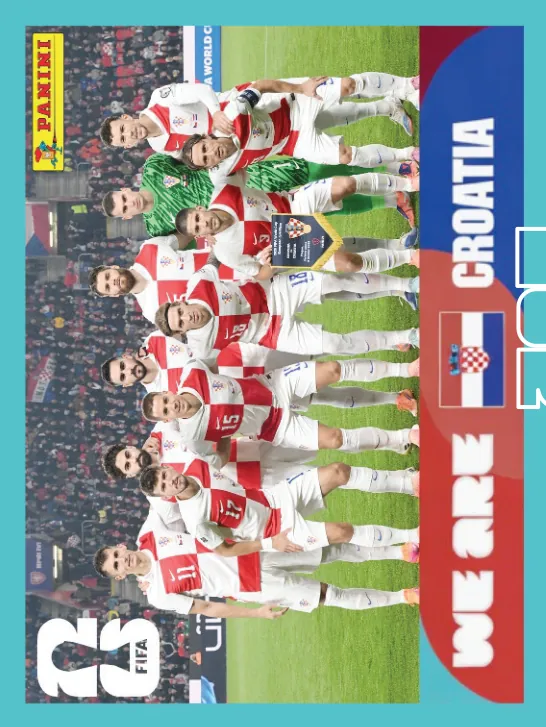 Figurinha CRO13 — Croácia