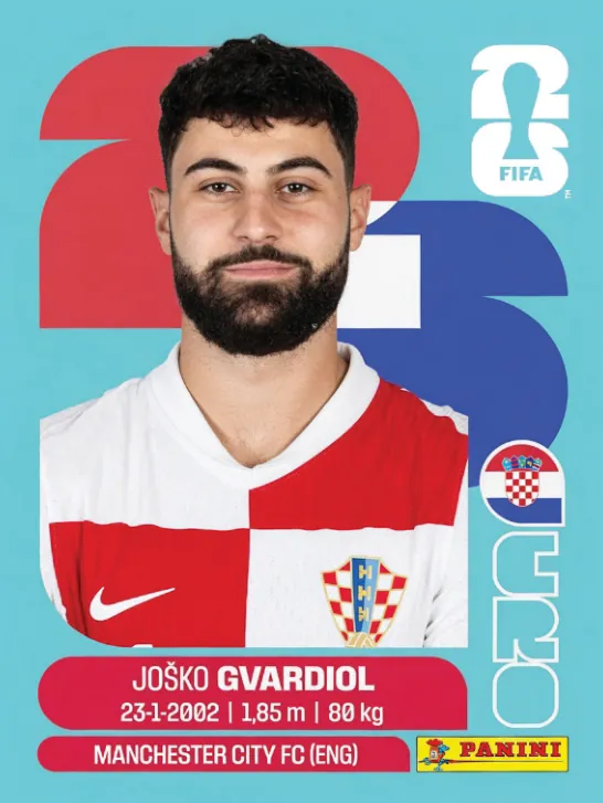 Figurinha CRO4 — Croácia