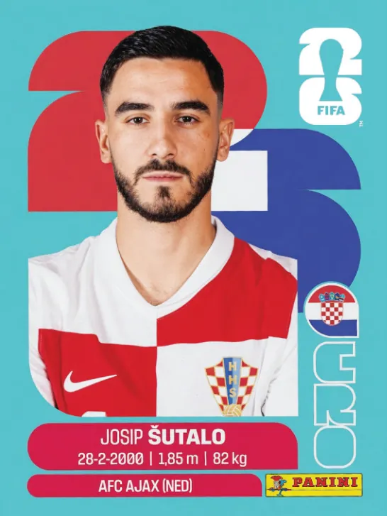 Figurinha CRO7 — Croácia