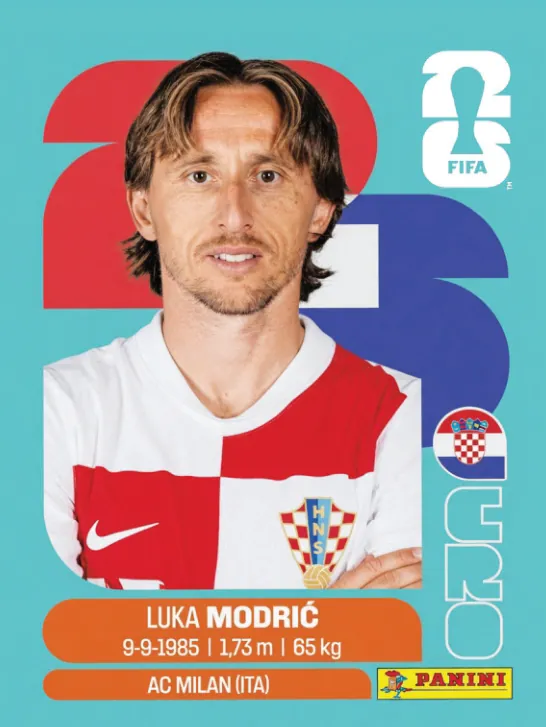 Figurinha CRO9 — Croácia